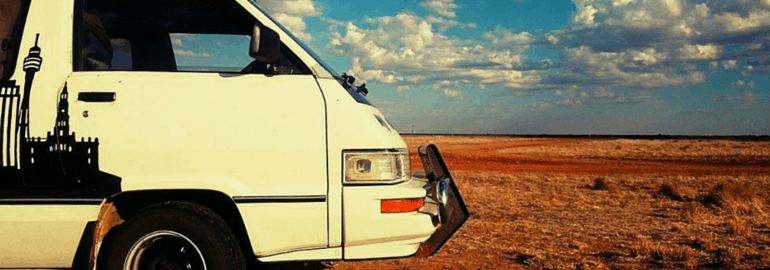 life in a camper-van Australia