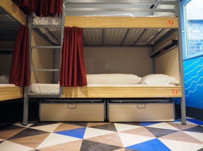 where to stay in London - Hostel st-Christopher's inn hostel review