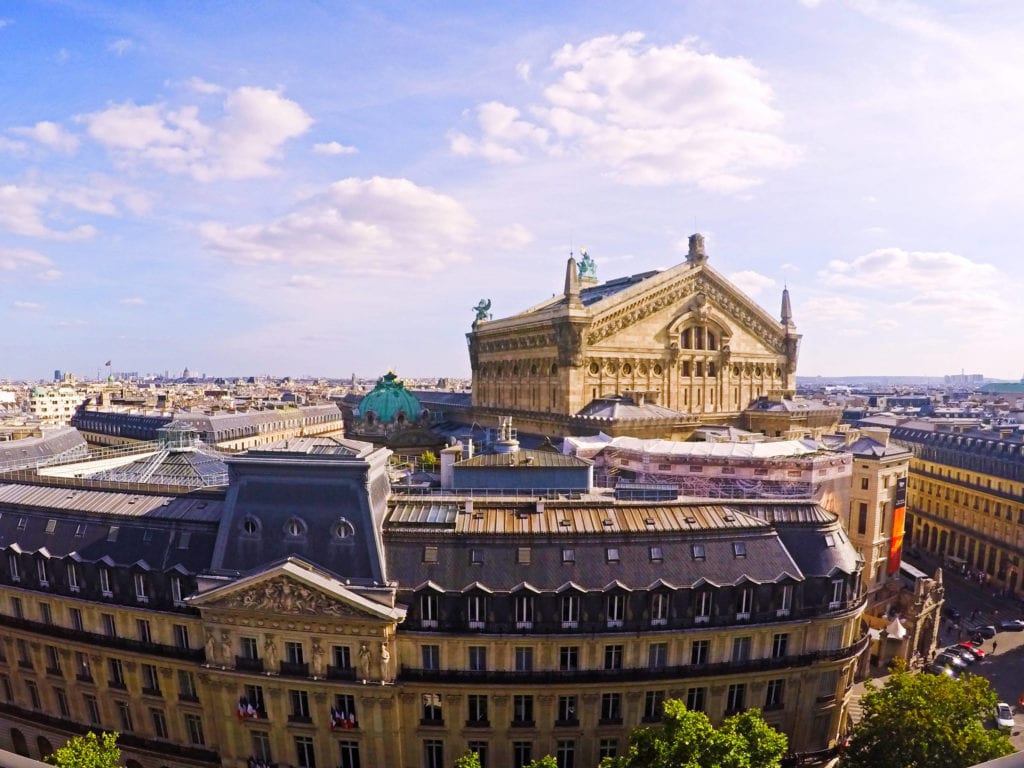 Rooftop Galleries Lafayette Paris