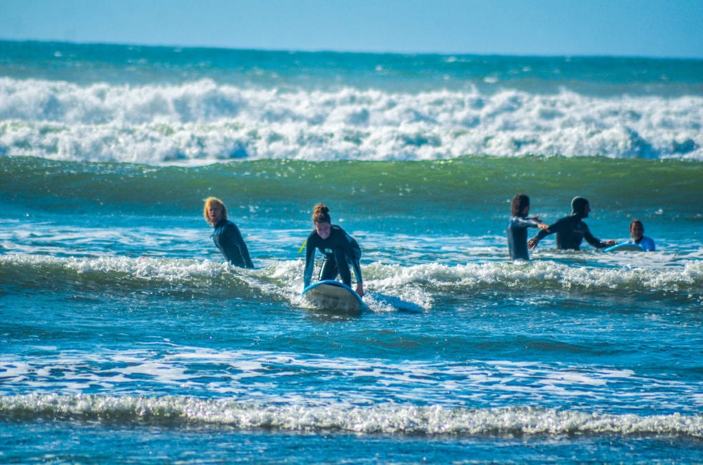 learning how to surf in portugal