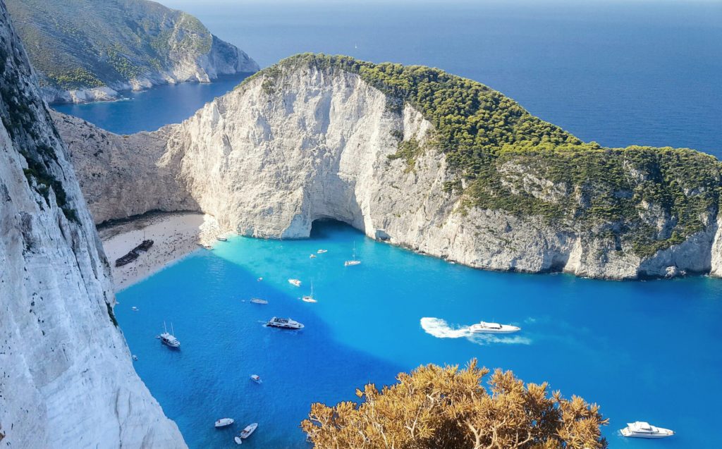 Best Views in Greece Shipwreck Beach