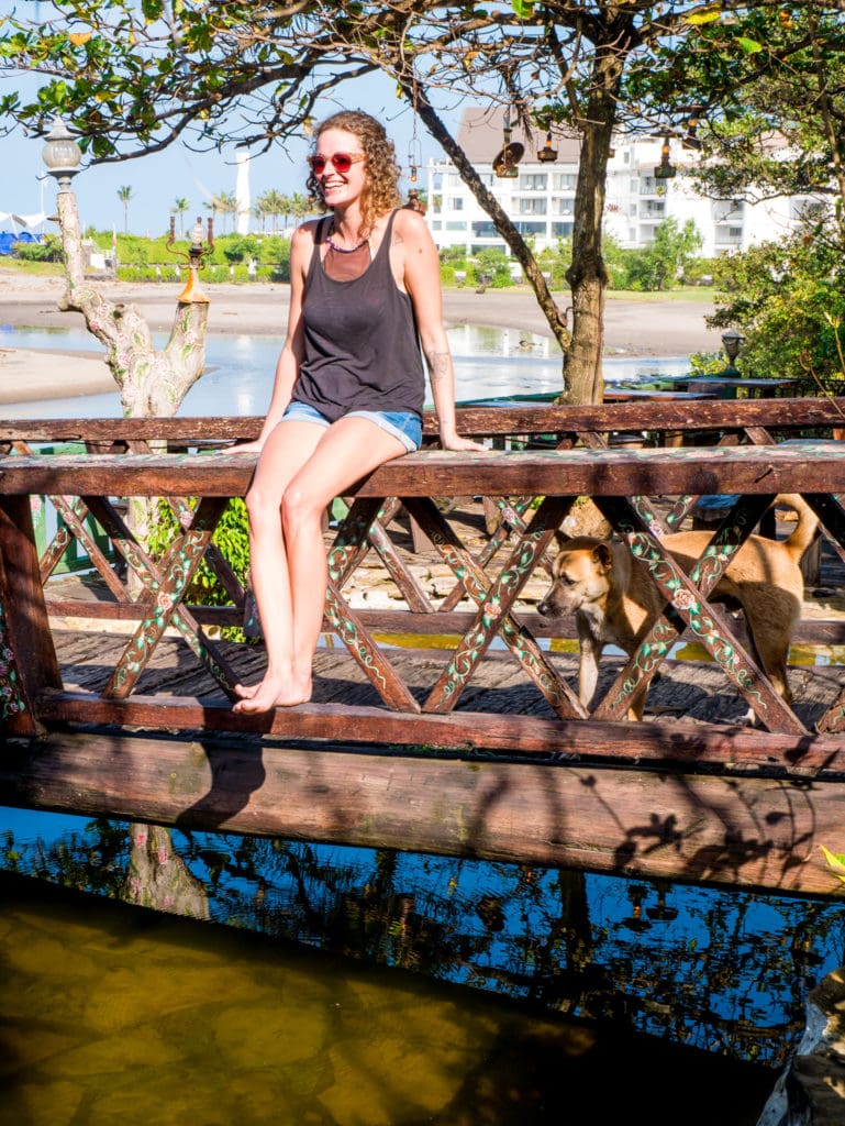 Melissa Giroux in Bali