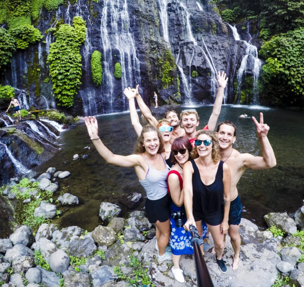 Bali Twin Waterfall