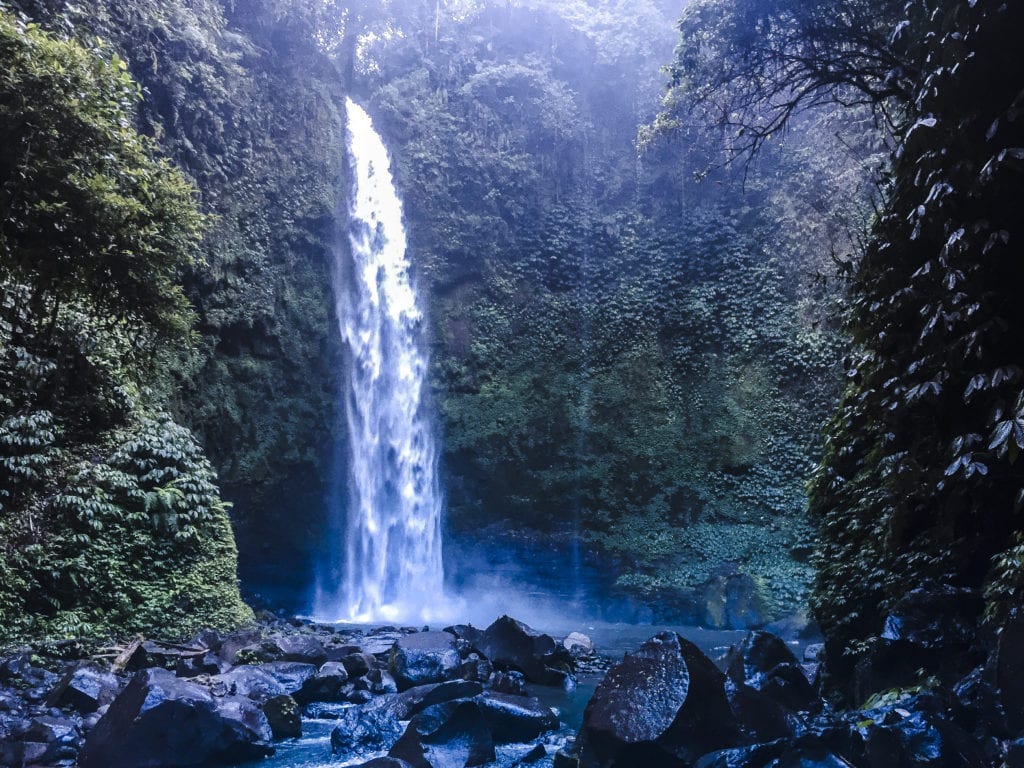 Best waterfalls Bali nung nung waterfall