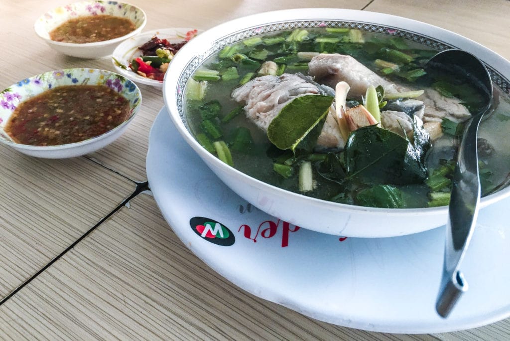 Thai Food Fish Soup