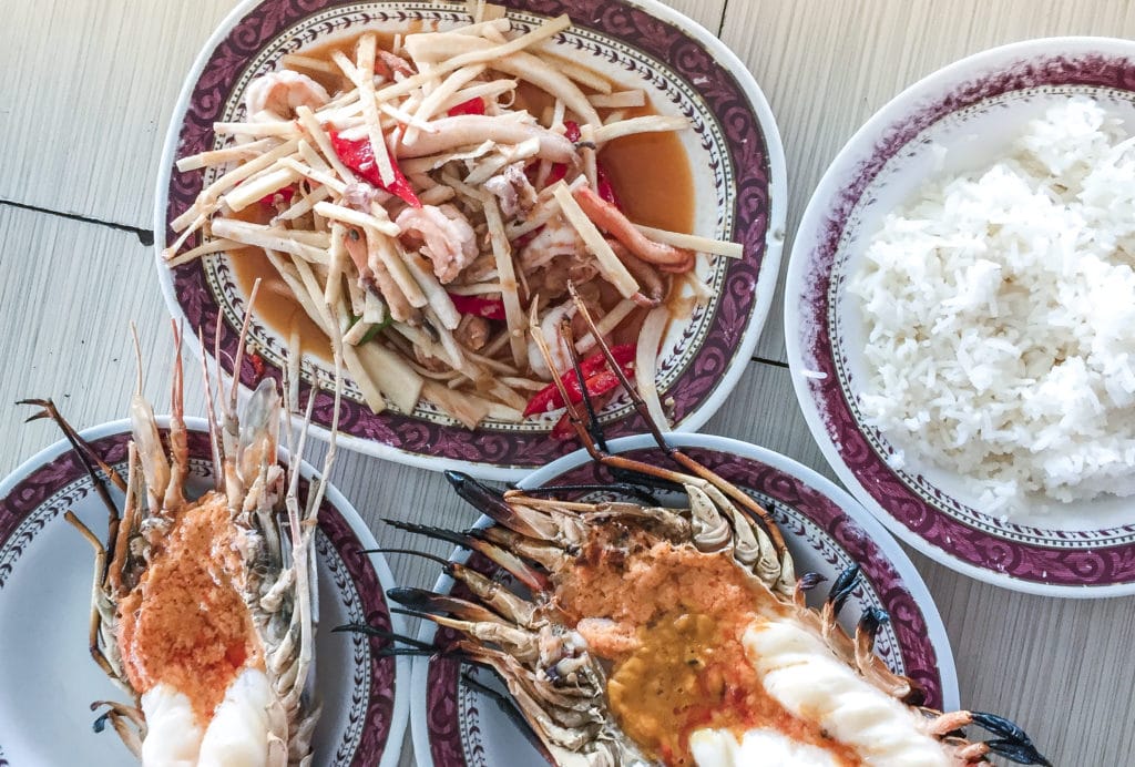 Sing Buri Thai Food River Prawn