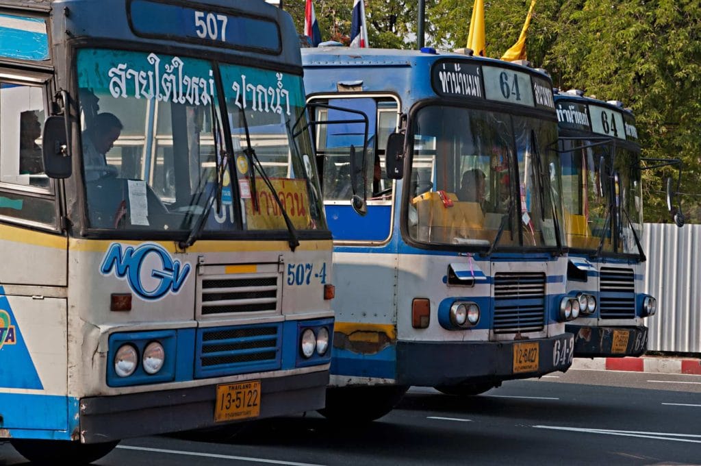 Thailand buses