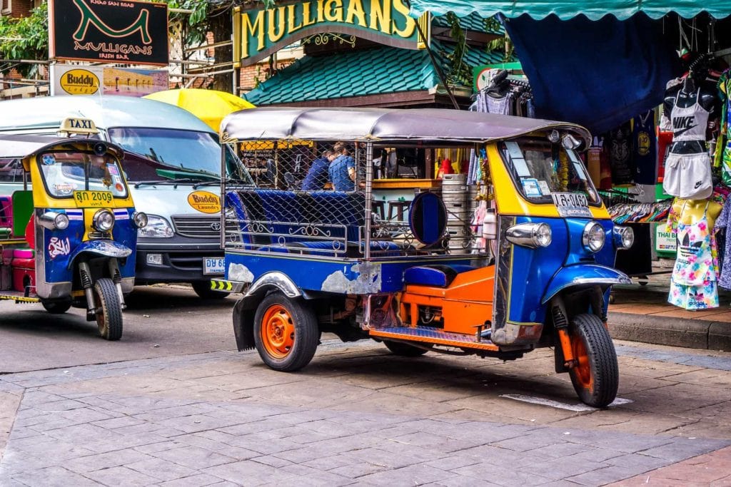 tuktuk in thailand