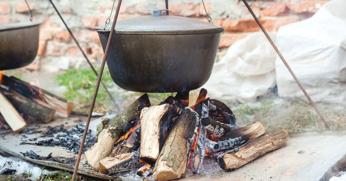 Breakfast for camping