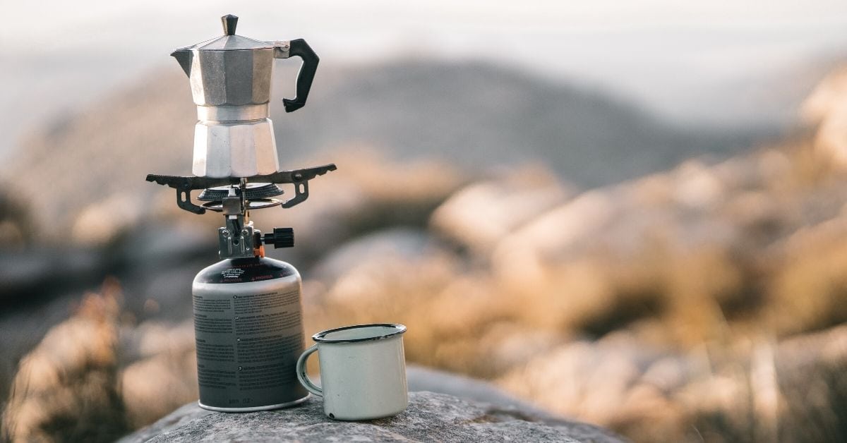 Easiest way to make coffee while camping