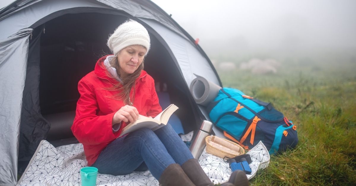 Camping Winter women