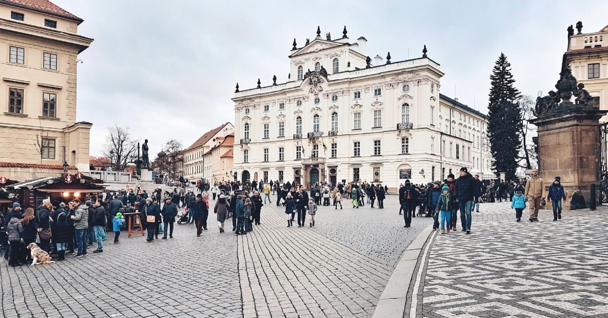 Prague in winter