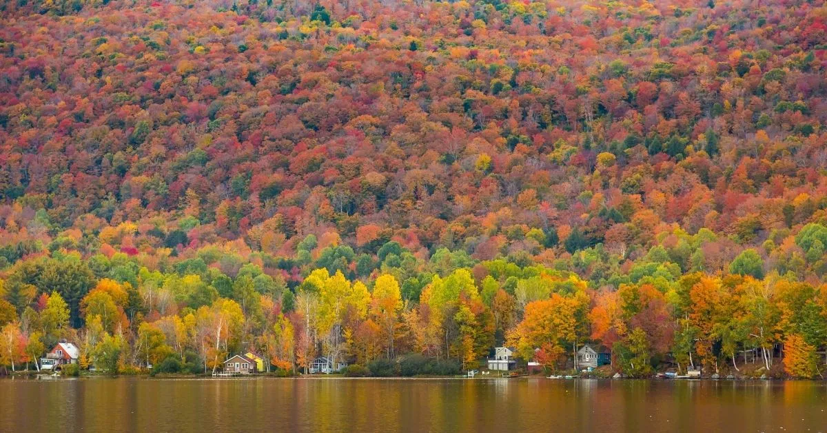 vermont cabins in fall