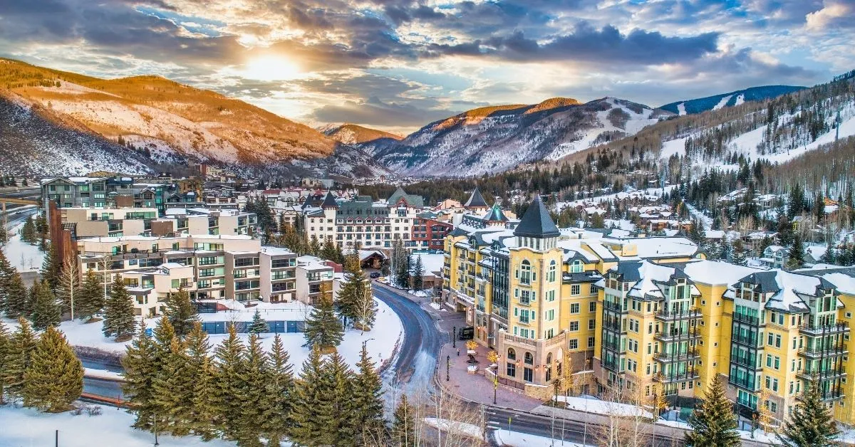 Vail in winter