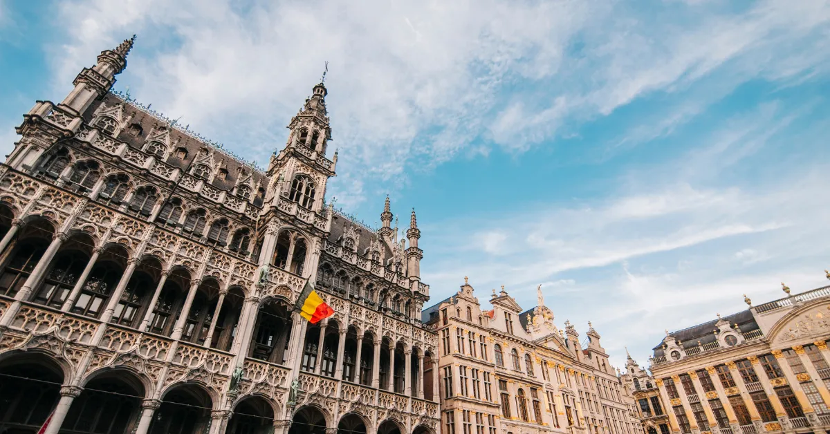 the grand place in Brussels