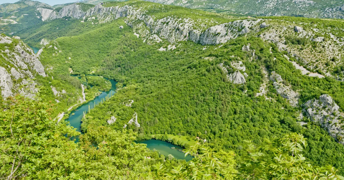 Cetina River croatia