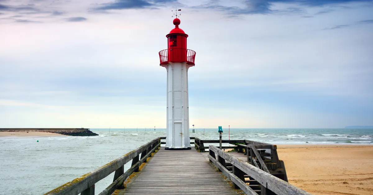 Trouville sur Mer lighthouse