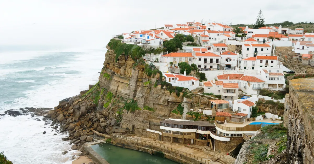 azenhas do mar on the Portuguese coast