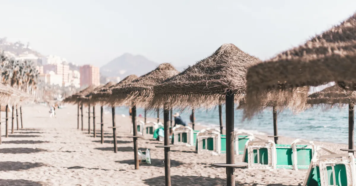 Malaga beach