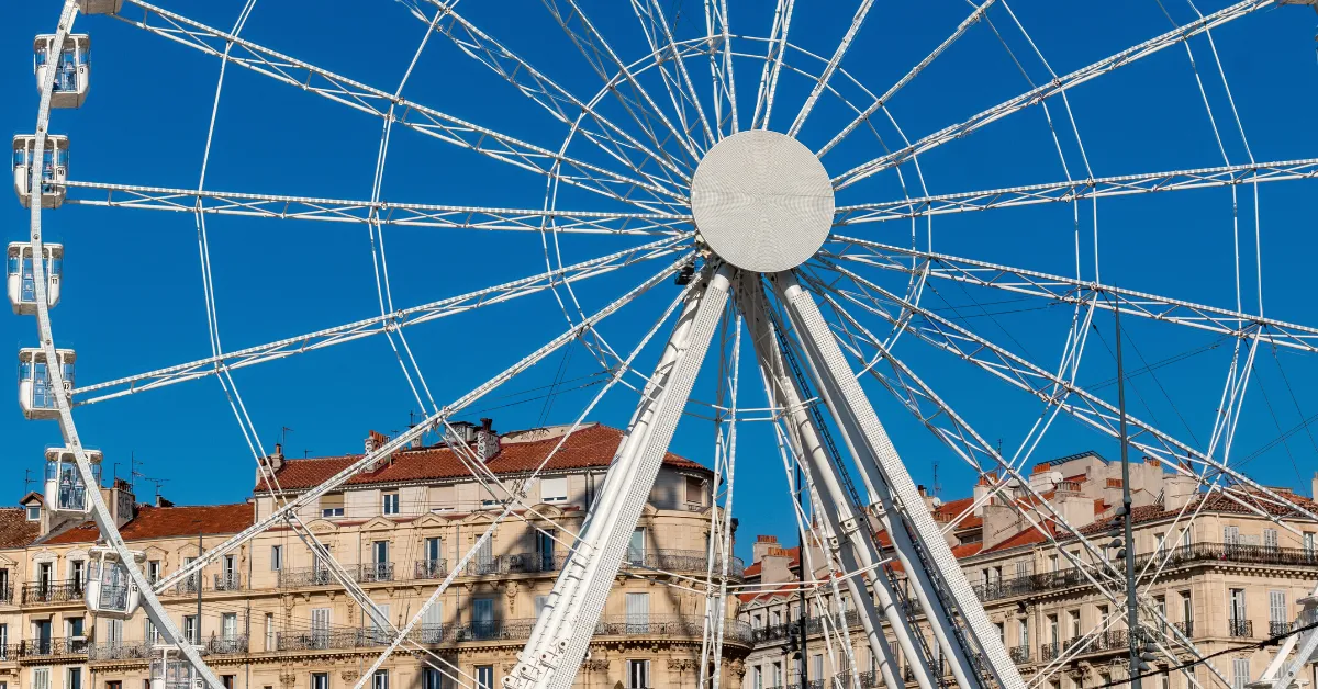 Marseille ferris wheel