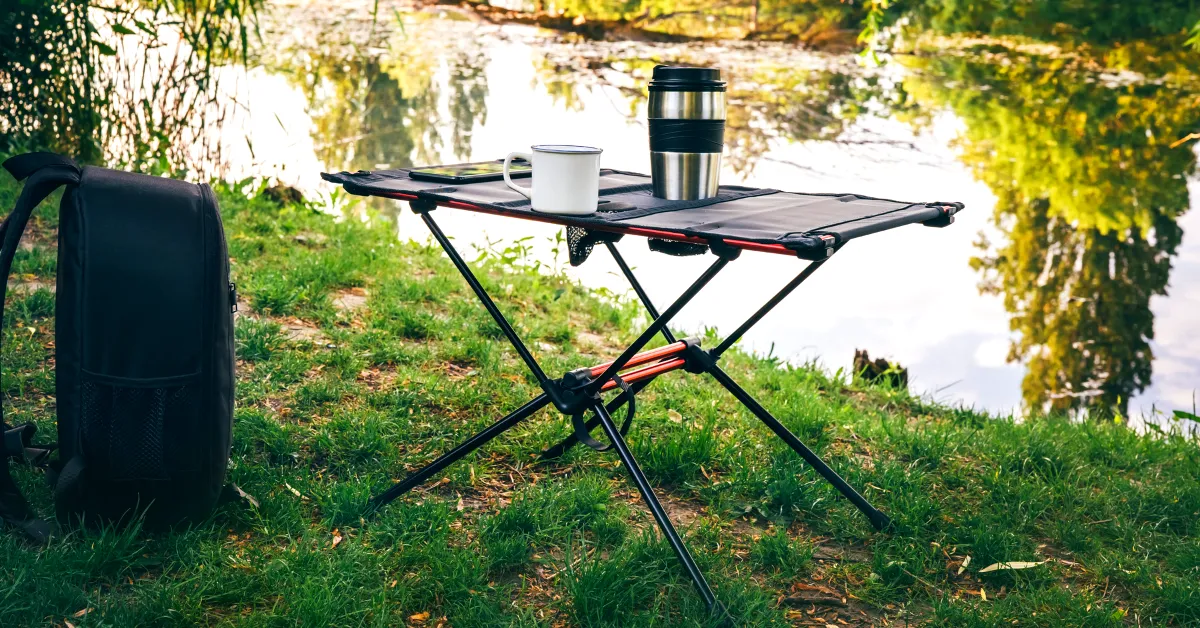 folding table for camping