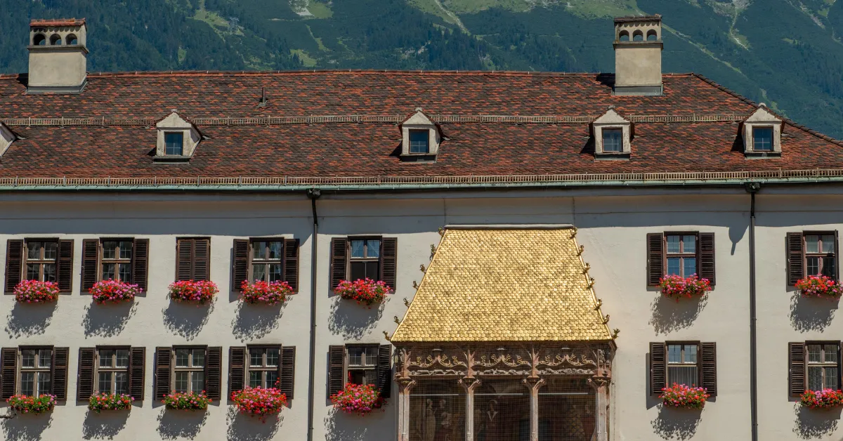 Innsbruck aparment with golden roof