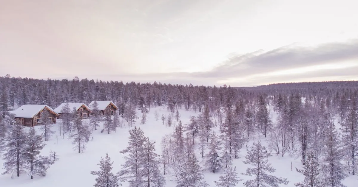 Lapland in winter