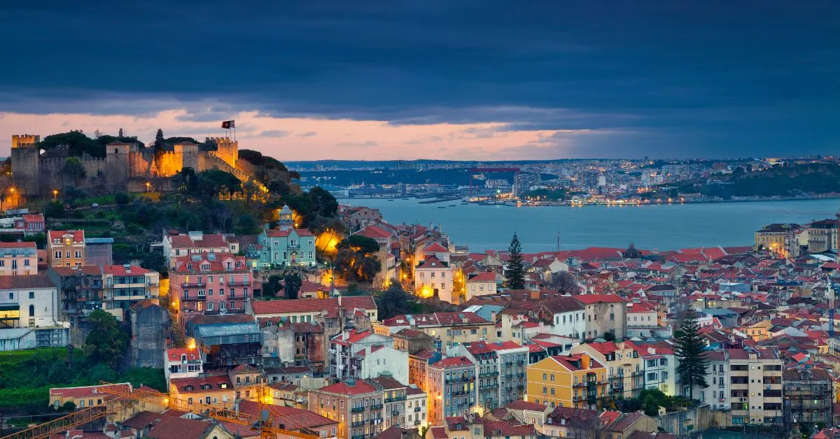 Lisbon at night