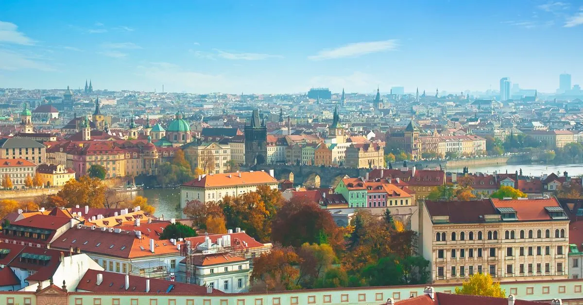 Prague in autumn