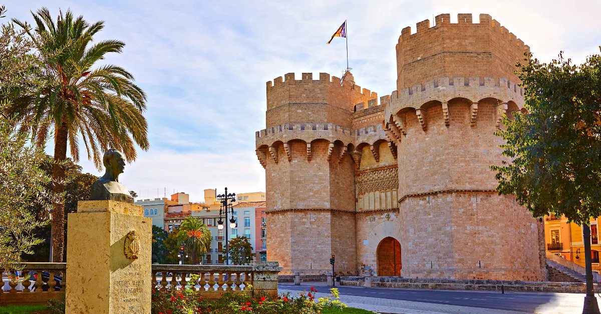 Valencia Torres de Serranos Tower