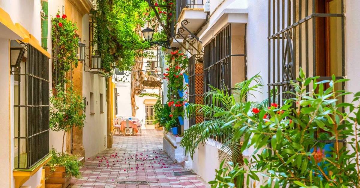 old town malaga street