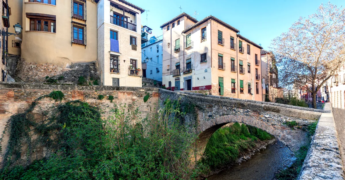 The Darro River in Granada