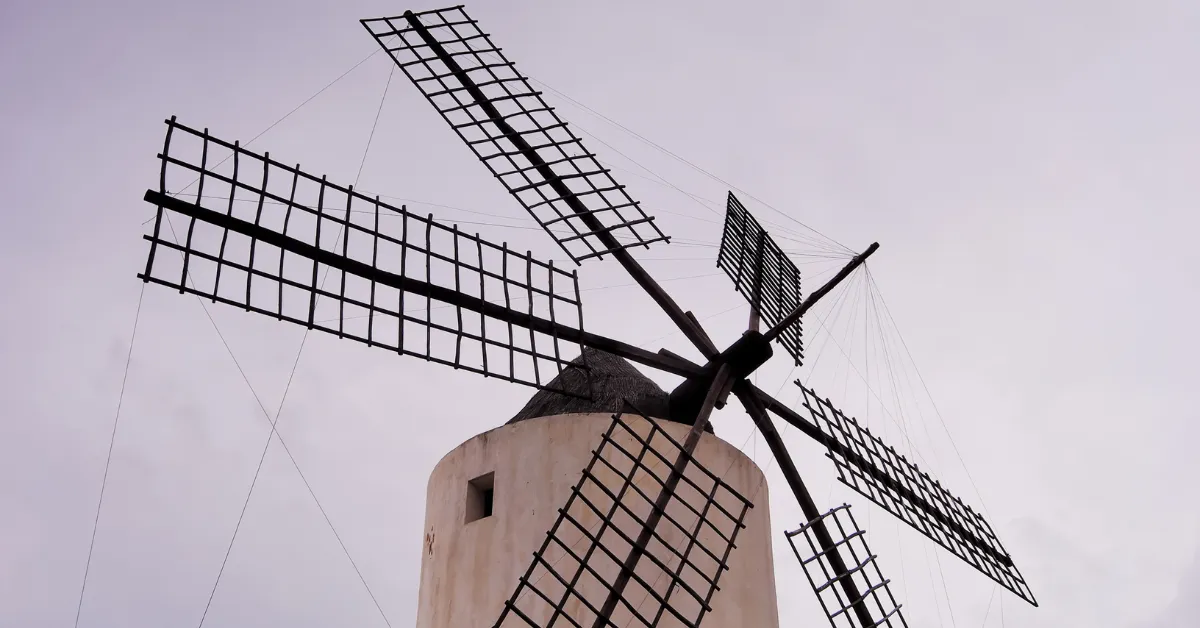 necropolis de puig des molins windmill