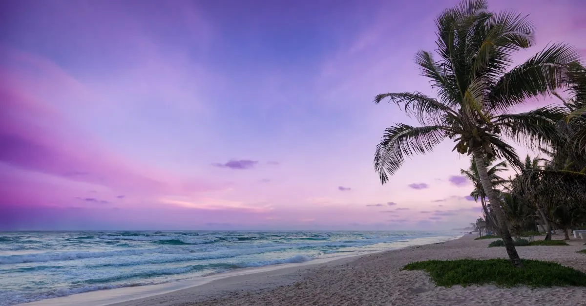 Tulum sunset