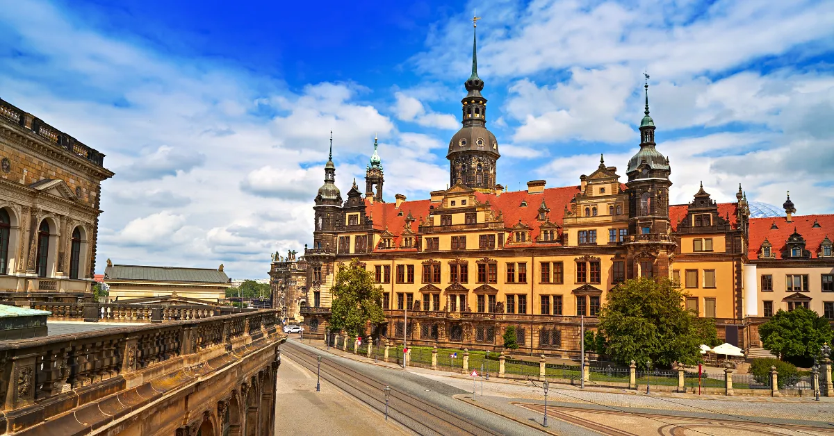 residenzschloss near zwinger