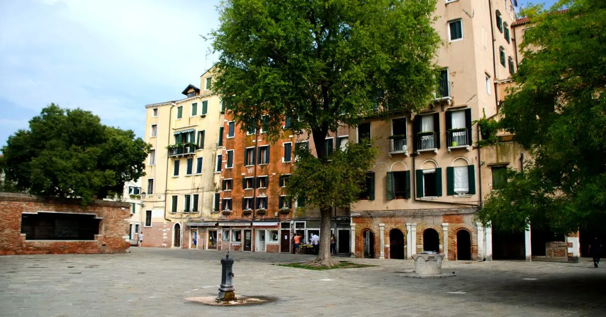 main square venetian ghetto venice