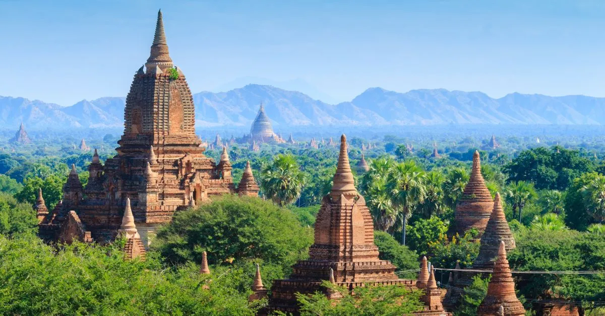 Ancient temples, Myanmar