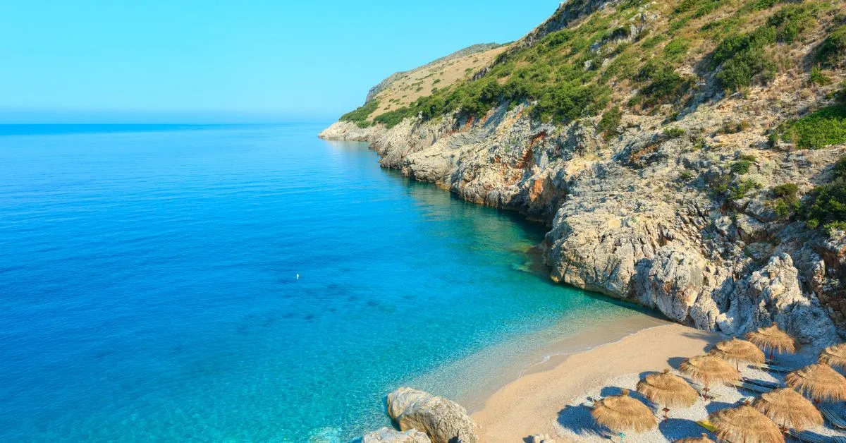 Ionian sea coast, Albania