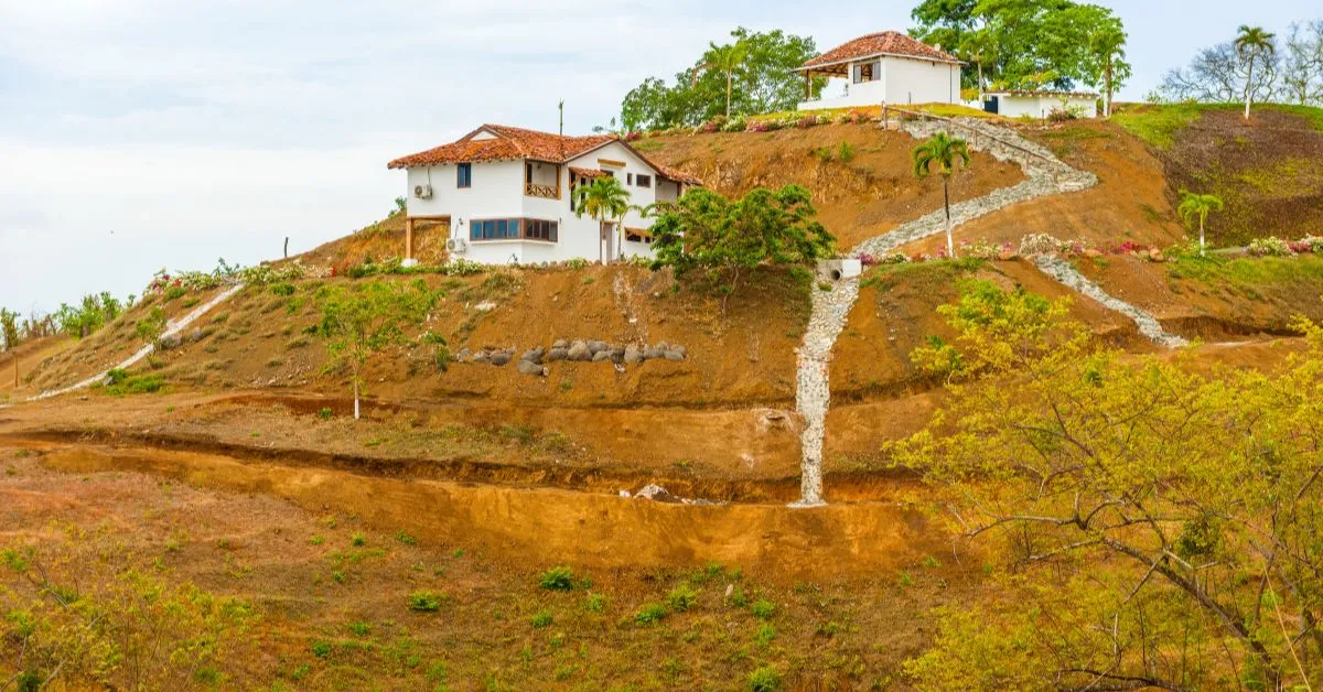 Rural houses near Pedasi, Panama