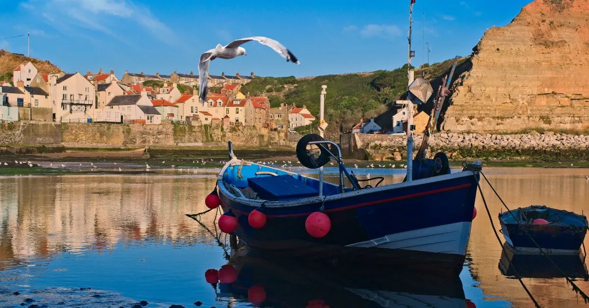 Yorkshire coast, England