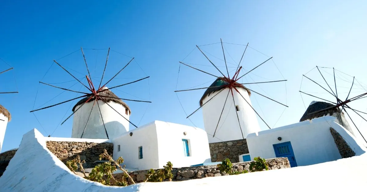 mykonos windmills