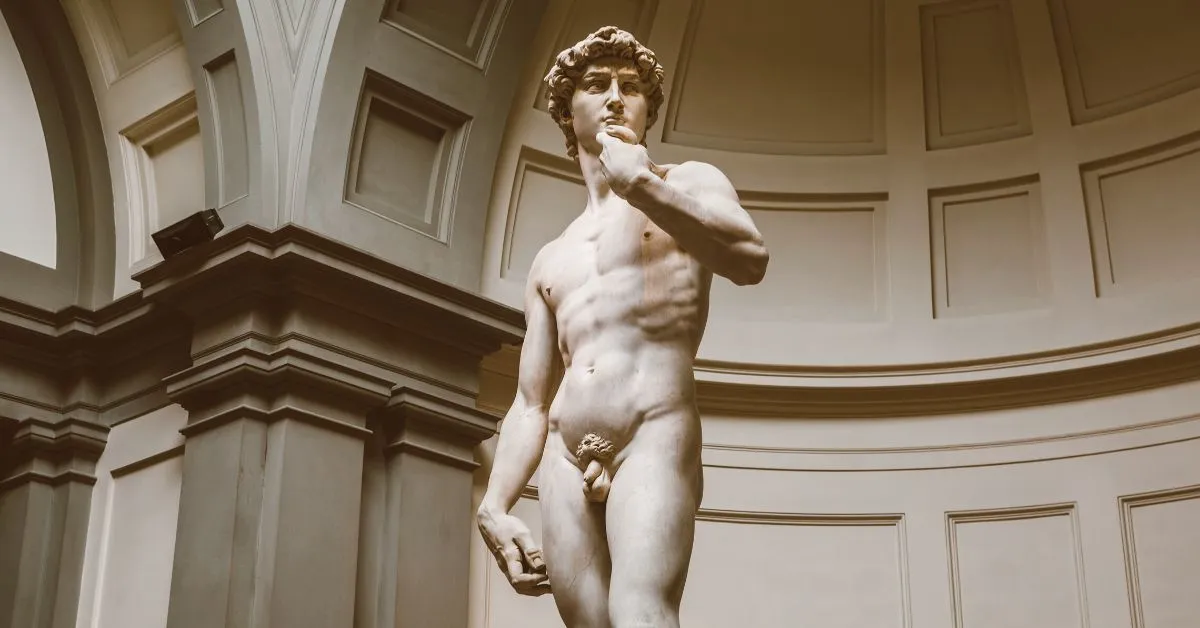 renaissance sculpture of david by michelangelo