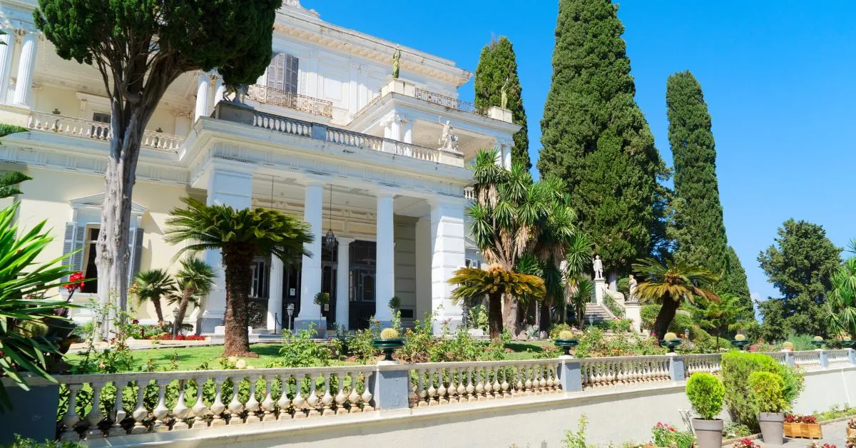 Achilleion Palace, Corfu island, Greece