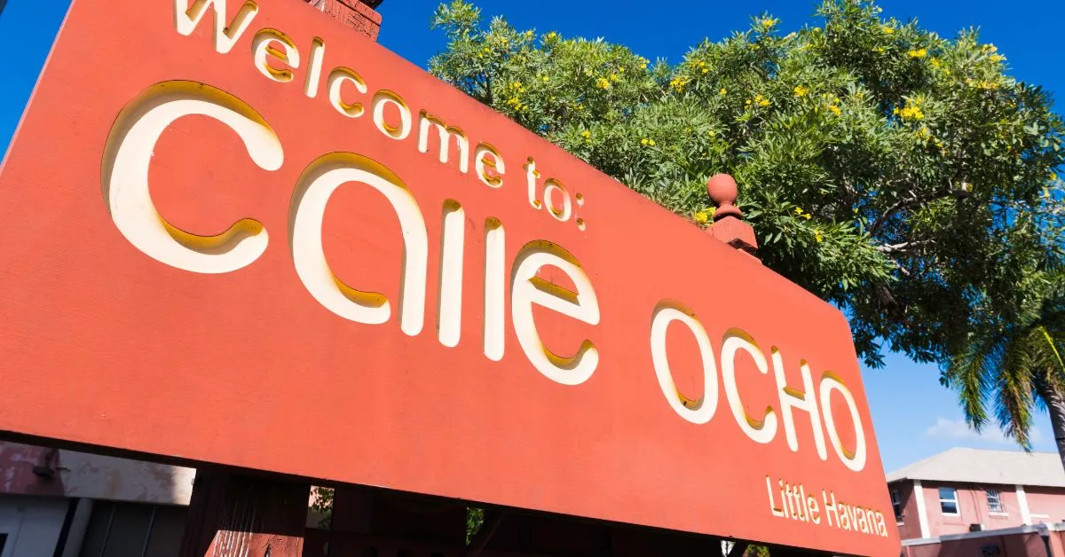 Calle Ocho, Miami, Florida ,USA