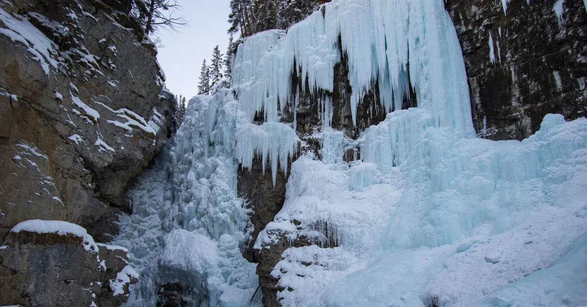 Frozen Canyon, Banff, Canada