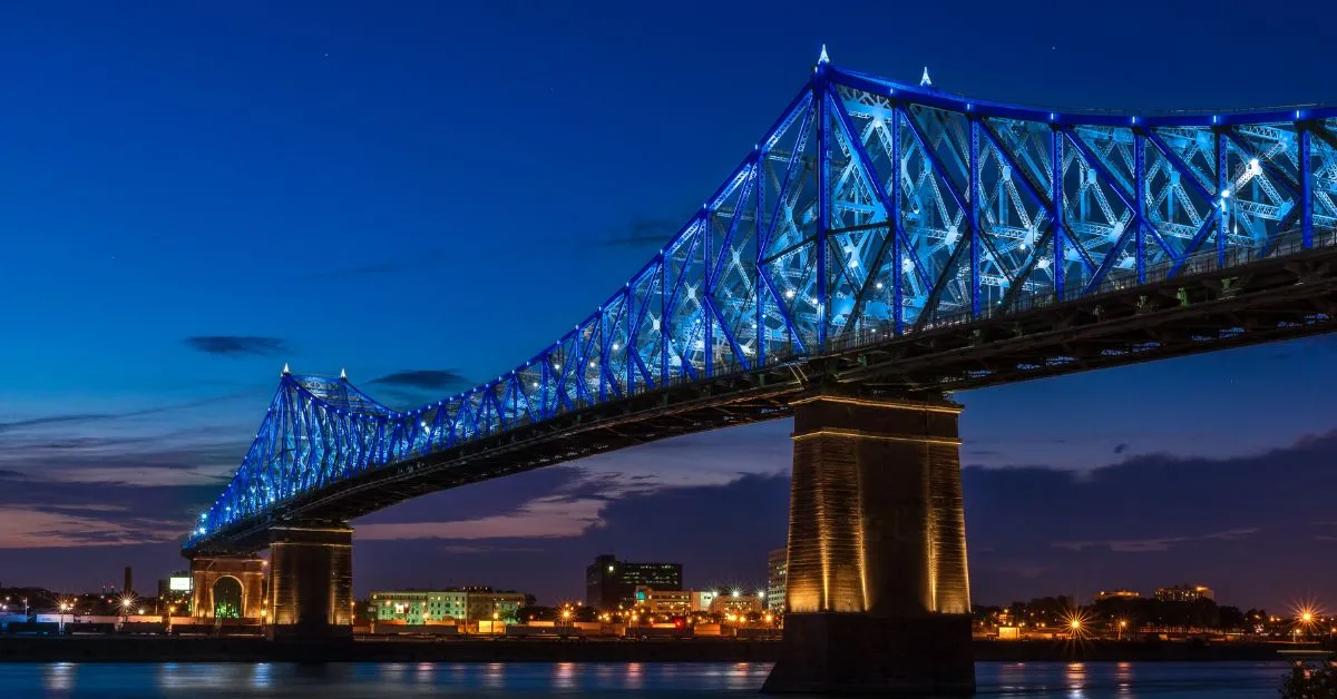 Jacques-Cartier Bridge, Montreal, Quebec, Canada