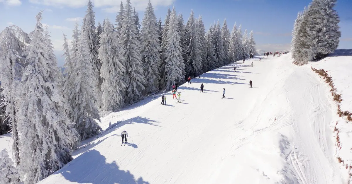 Ski resort, Calgary, Alberta, Canada