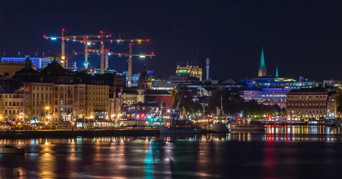 Stockholm at night, Sweden