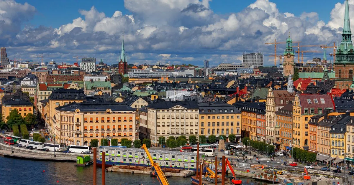 Stockholm old town during the day, Sweden