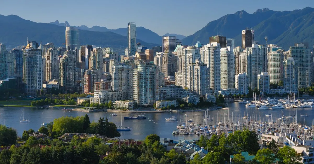 Vancouver skyline, Canada
